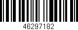 Código de barras (EAN, GTIN, SKU, ISBN): '46297182'