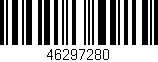 Código de barras (EAN, GTIN, SKU, ISBN): '46297280'