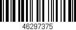 Código de barras (EAN, GTIN, SKU, ISBN): '46297375'