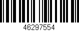 Código de barras (EAN, GTIN, SKU, ISBN): '46297554'