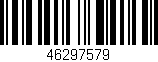 Código de barras (EAN, GTIN, SKU, ISBN): '46297579'