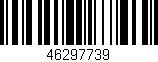 Código de barras (EAN, GTIN, SKU, ISBN): '46297739'
