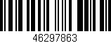 Código de barras (EAN, GTIN, SKU, ISBN): '46297863'