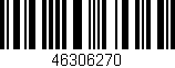 Código de barras (EAN, GTIN, SKU, ISBN): '46306270'