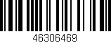 Código de barras (EAN, GTIN, SKU, ISBN): '46306469'