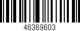 Código de barras (EAN, GTIN, SKU, ISBN): '46369603'