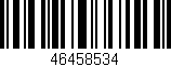 Código de barras (EAN, GTIN, SKU, ISBN): '46458534'