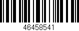 Código de barras (EAN, GTIN, SKU, ISBN): '46458541'
