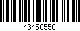 Código de barras (EAN, GTIN, SKU, ISBN): '46458550'