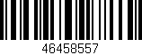 Código de barras (EAN, GTIN, SKU, ISBN): '46458557'