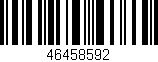 Código de barras (EAN, GTIN, SKU, ISBN): '46458592'