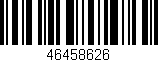 Código de barras (EAN, GTIN, SKU, ISBN): '46458626'