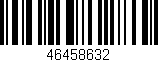 Código de barras (EAN, GTIN, SKU, ISBN): '46458632'