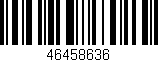 Código de barras (EAN, GTIN, SKU, ISBN): '46458636'