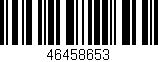 Código de barras (EAN, GTIN, SKU, ISBN): '46458653'