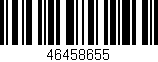 Código de barras (EAN, GTIN, SKU, ISBN): '46458655'
