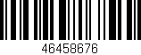 Código de barras (EAN, GTIN, SKU, ISBN): '46458676'