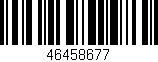 Código de barras (EAN, GTIN, SKU, ISBN): '46458677'