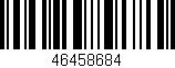 Código de barras (EAN, GTIN, SKU, ISBN): '46458684'