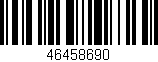 Código de barras (EAN, GTIN, SKU, ISBN): '46458690'