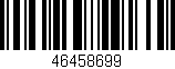 Código de barras (EAN, GTIN, SKU, ISBN): '46458699'