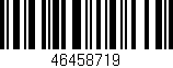 Código de barras (EAN, GTIN, SKU, ISBN): '46458719'