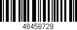 Código de barras (EAN, GTIN, SKU, ISBN): '46458729'