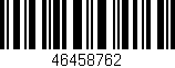 Código de barras (EAN, GTIN, SKU, ISBN): '46458762'
