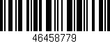 Código de barras (EAN, GTIN, SKU, ISBN): '46458779'