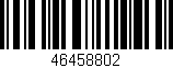 Código de barras (EAN, GTIN, SKU, ISBN): '46458802'