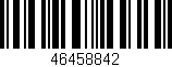 Código de barras (EAN, GTIN, SKU, ISBN): '46458842'