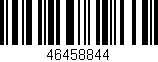 Código de barras (EAN, GTIN, SKU, ISBN): '46458844'