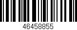 Código de barras (EAN, GTIN, SKU, ISBN): '46458855'