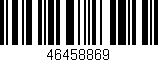 Código de barras (EAN, GTIN, SKU, ISBN): '46458869'