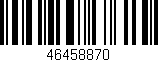 Código de barras (EAN, GTIN, SKU, ISBN): '46458870'