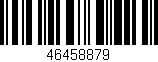 Código de barras (EAN, GTIN, SKU, ISBN): '46458879'