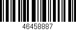 Código de barras (EAN, GTIN, SKU, ISBN): '46458887'