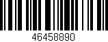Código de barras (EAN, GTIN, SKU, ISBN): '46458890'