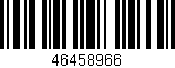 Código de barras (EAN, GTIN, SKU, ISBN): '46458966'
