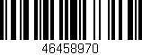 Código de barras (EAN, GTIN, SKU, ISBN): '46458970'