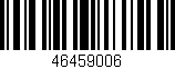 Código de barras (EAN, GTIN, SKU, ISBN): '46459006'