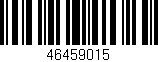Código de barras (EAN, GTIN, SKU, ISBN): '46459015'