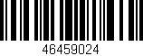 Código de barras (EAN, GTIN, SKU, ISBN): '46459024'