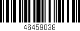 Código de barras (EAN, GTIN, SKU, ISBN): '46459038'