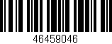 Código de barras (EAN, GTIN, SKU, ISBN): '46459046'