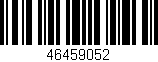 Código de barras (EAN, GTIN, SKU, ISBN): '46459052'