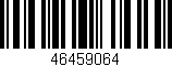 Código de barras (EAN, GTIN, SKU, ISBN): '46459064'