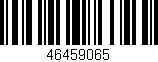 Código de barras (EAN, GTIN, SKU, ISBN): '46459065'