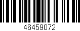 Código de barras (EAN, GTIN, SKU, ISBN): '46459072'