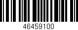 Código de barras (EAN, GTIN, SKU, ISBN): '46459100'